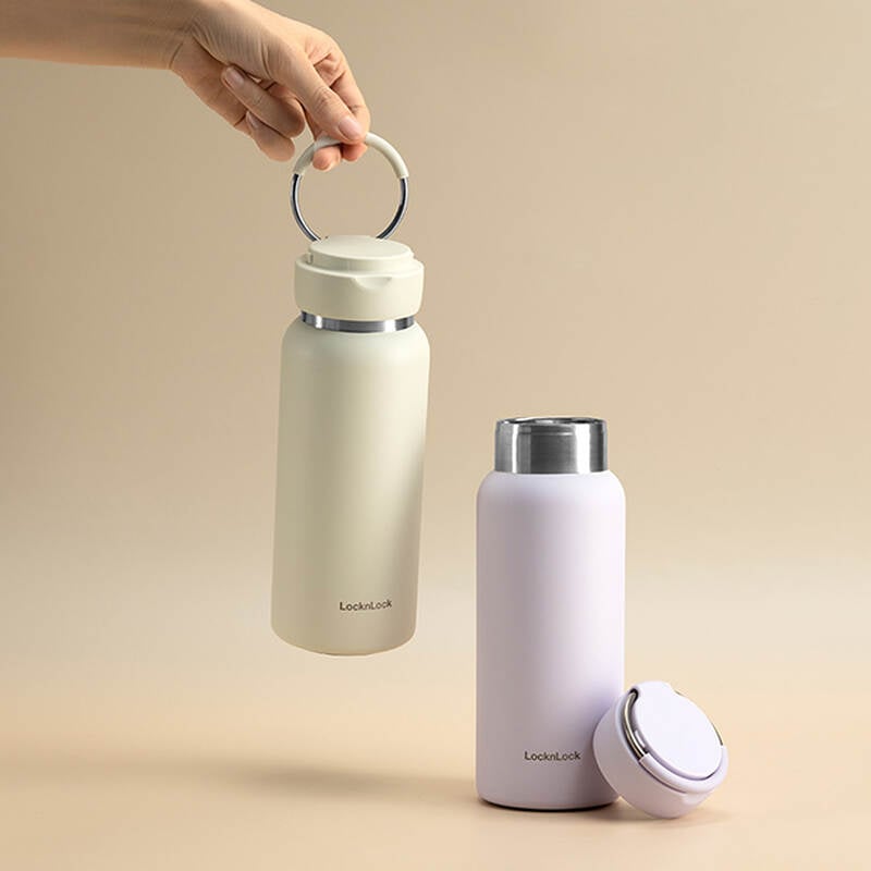 LHC4322IVY - Bình giữ nhiệt LocknLock Sling Ring Tumbler 800ml - Màu ngà