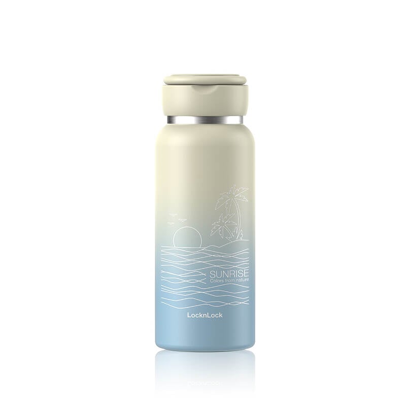 LHC4321NIVY - Bình giữ nhiệt LocknLock Sling Ring Tumbler Sunrise 650ml - Màu ngà
