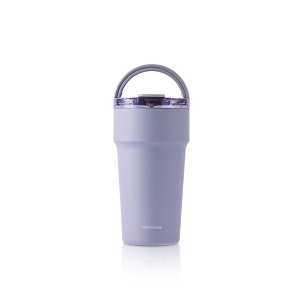 LHC4419GRP - Bình giữ nhiệt LocknLock Metro cafe top handle 900ml - Màu tím