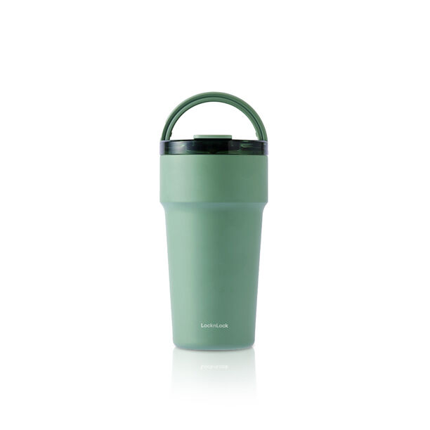 LHC4419KKI - Bình giữ nhiệt LocknLock Metro cafe top handle 900ml - Màu khaki