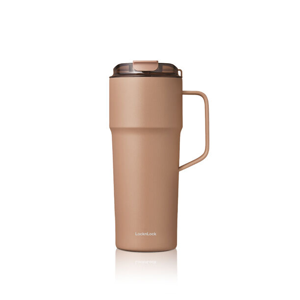 LHC4418LVOL - Bình giữ nhiệt LocknLock Metro cafe handle 750ml - Màu tím nhạt