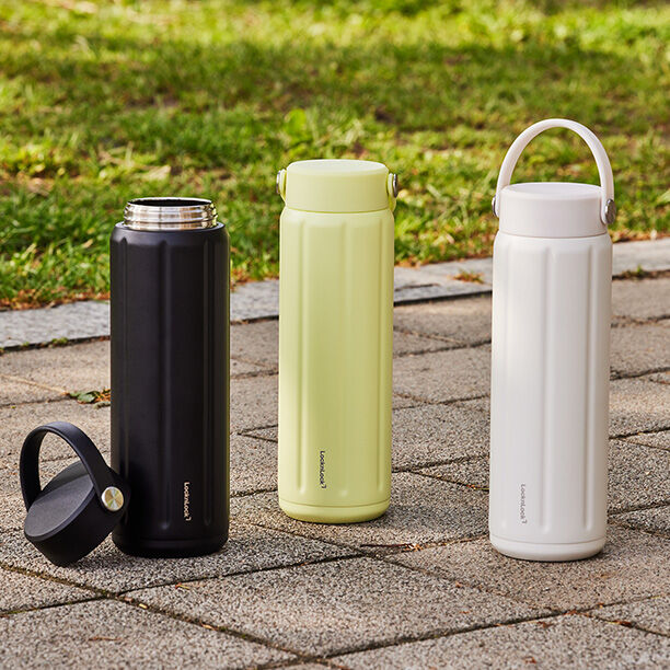 LHC4427WHT- Bình giữ nhiệt LocknLock Slo ultralight tumbler 630ml - Màu trắng