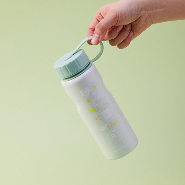 LHC7005VOL - Bình nước bằng thép không gỉ LocknLock School Fit Switch Color  - Màu tím