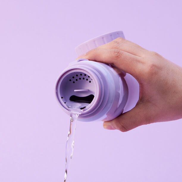 LHC7005VOL - Bình nước bằng thép không gỉ LocknLock School Fit Switch Color  - Màu tím