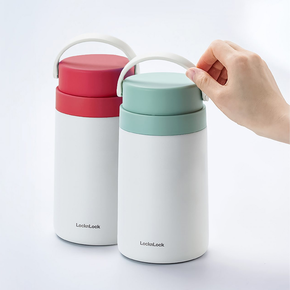 LHC8043MIT - Hộp giữ nhiệt đựng thức ăn LocknLock Handle Food Jar 1L - Màu Mint