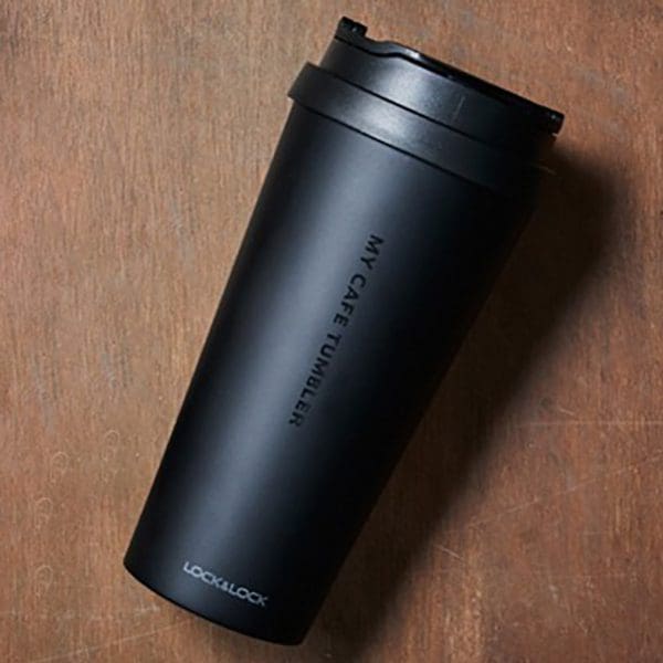 LHC4151BLK - Bình giữ nhiệt bằng thép không gỉ Lock&Lock Clip Tumbler 540ml - Màu đen