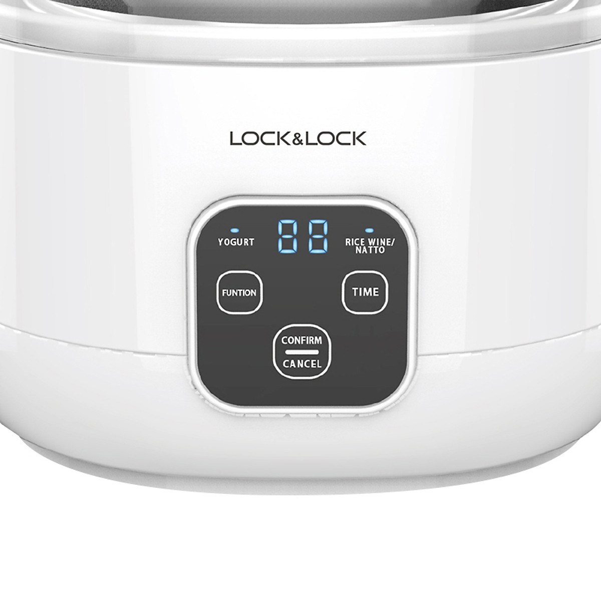 EJY211 - Máy làm sữa chua Lock & Lock Yogurt Maker 1L, 220V, 50Hz, 15W - Màu trắng