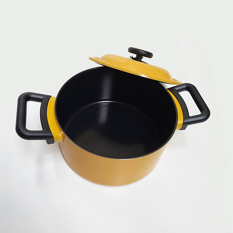 LDE1222IH - LocknLock Nồi DECOR IH - 22CM - màu vàng