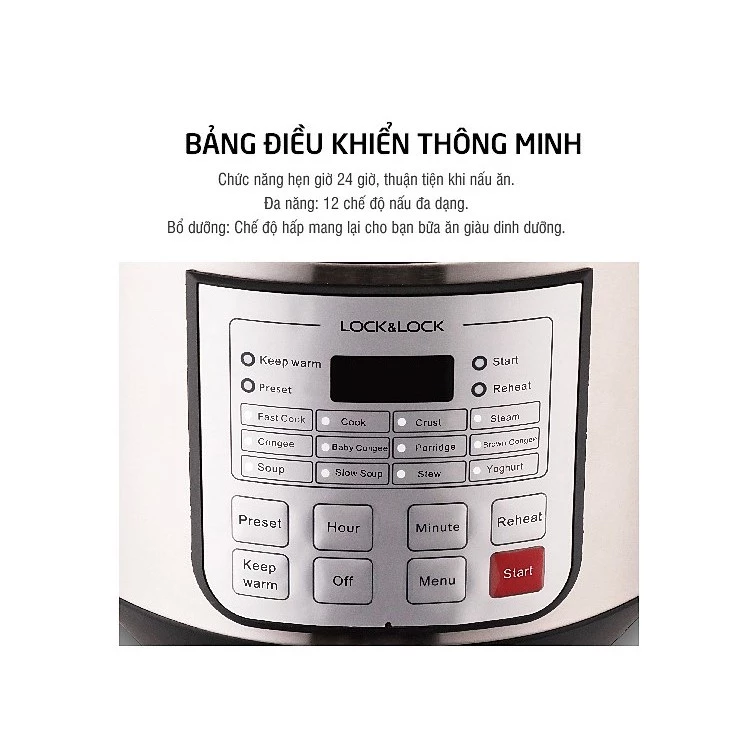 EJR151-Nồi cơm điện L&L 220V-700W-50/60Hz-1.8L(5L)-Màu đen