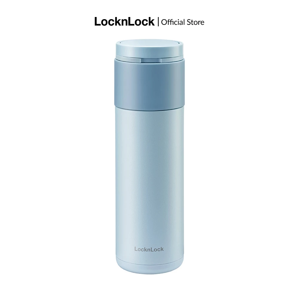 LHC3275SBLU - Bình giữ nhiệt LocknLock Hidden Moon 490ml - Màu xanh da trời