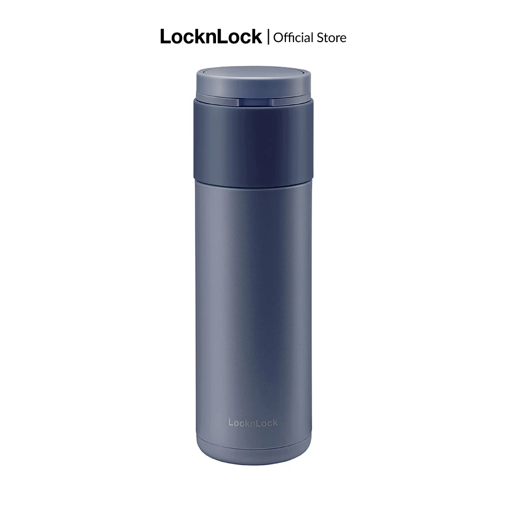 LHC3275NVY - Bình giữ nhiệt LocknLock Hidden Moon 490ml - Màu xanh navy