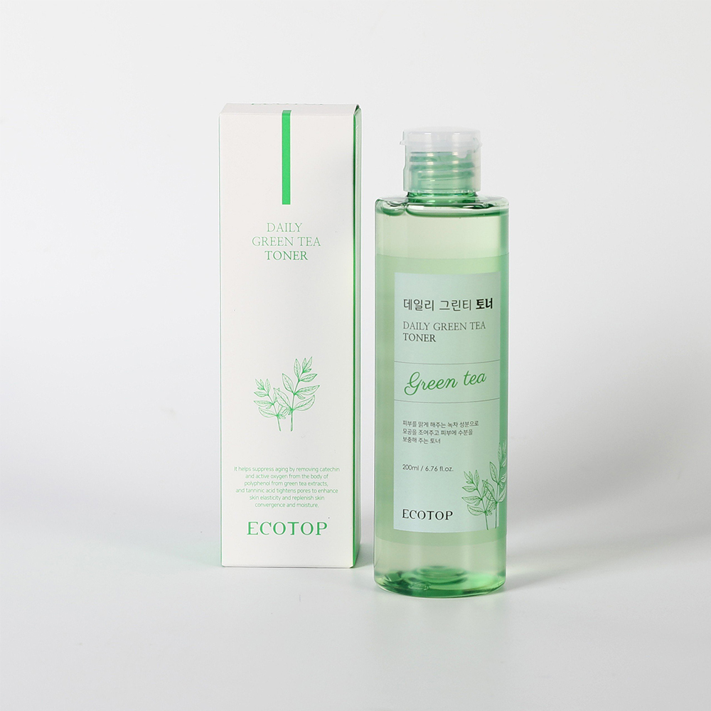 Nước Hoa Hồng Chiết Xuất Trà Xanh - Daily Green Tea Toner ECOTOP NHHTX200 - 200ML