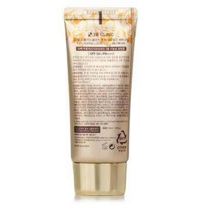 Kem Nền 3W Clinic - Bb Cream Collagen Luxury Gold 24K