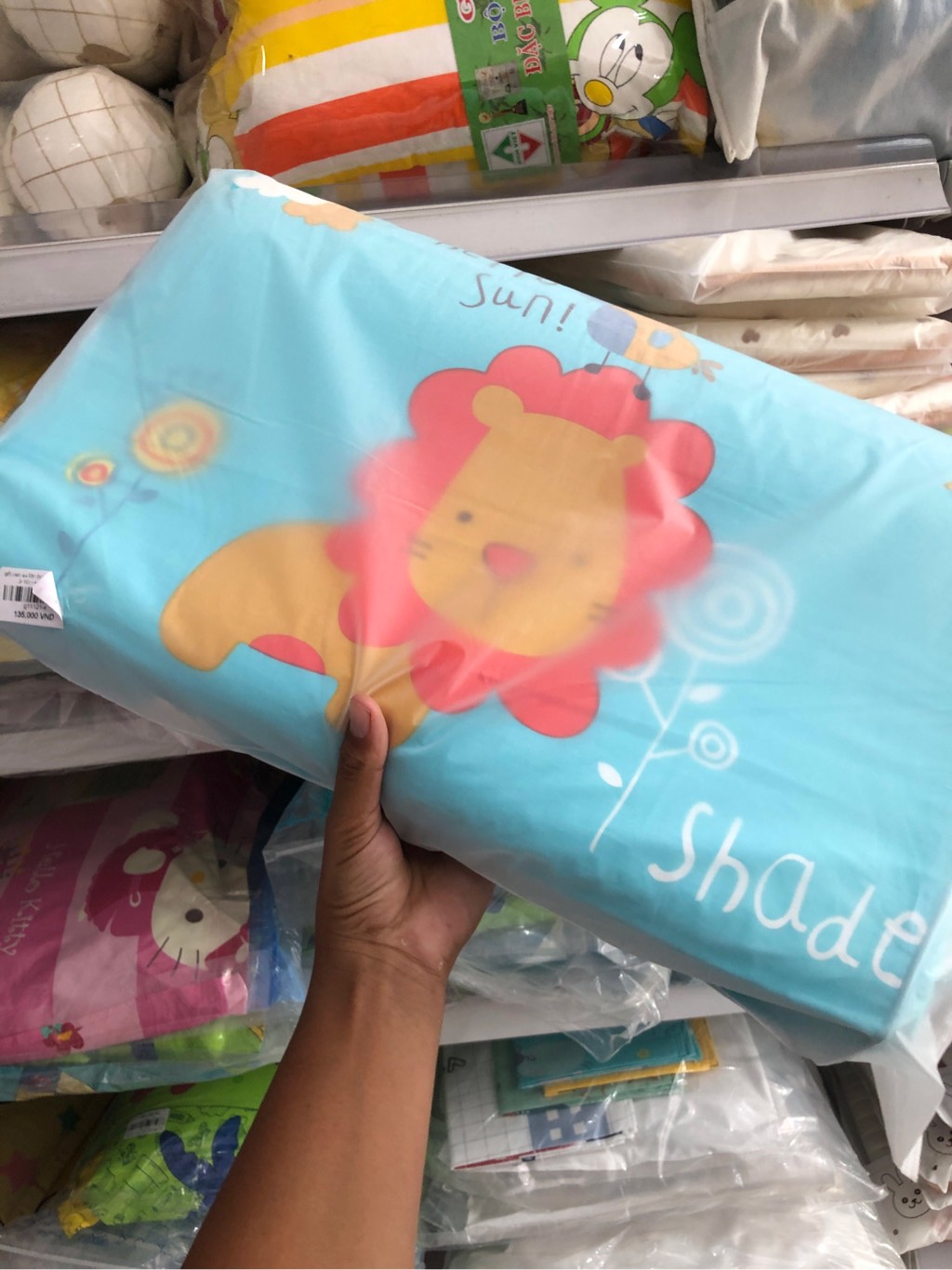 gối cao su lớn hoạt họa cho trẻ 3-10t