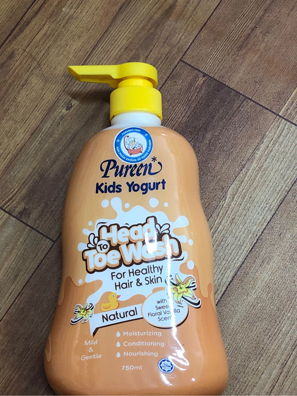 sữa tắm gội puren