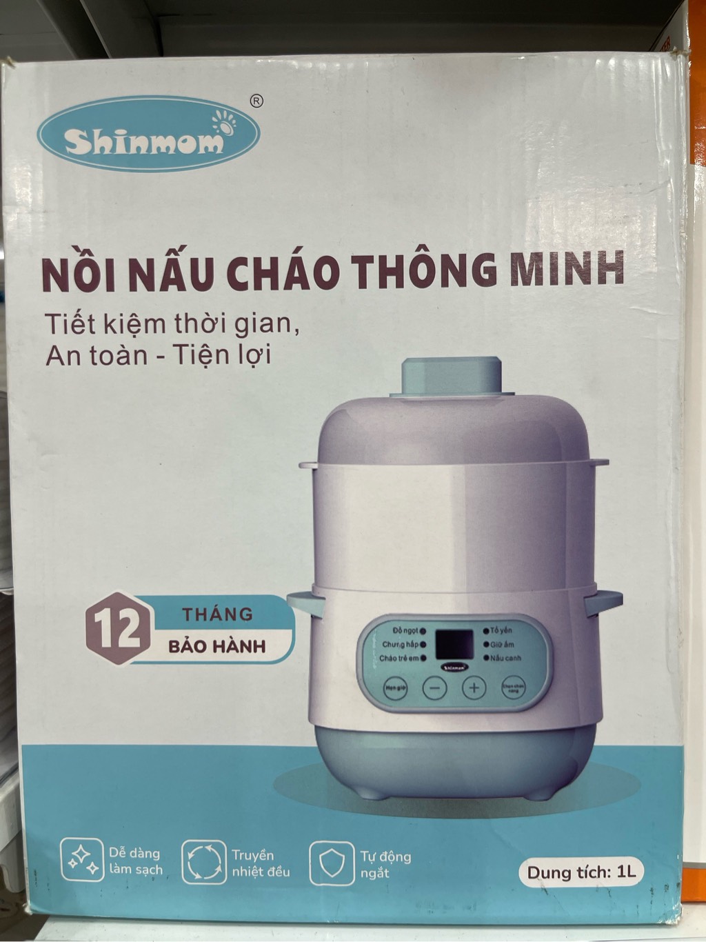 nồi nấu cháo chậm shinmom