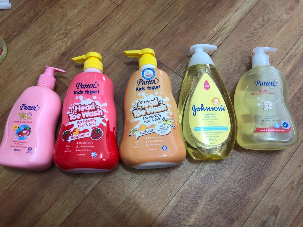 sữa tắm gội puren
