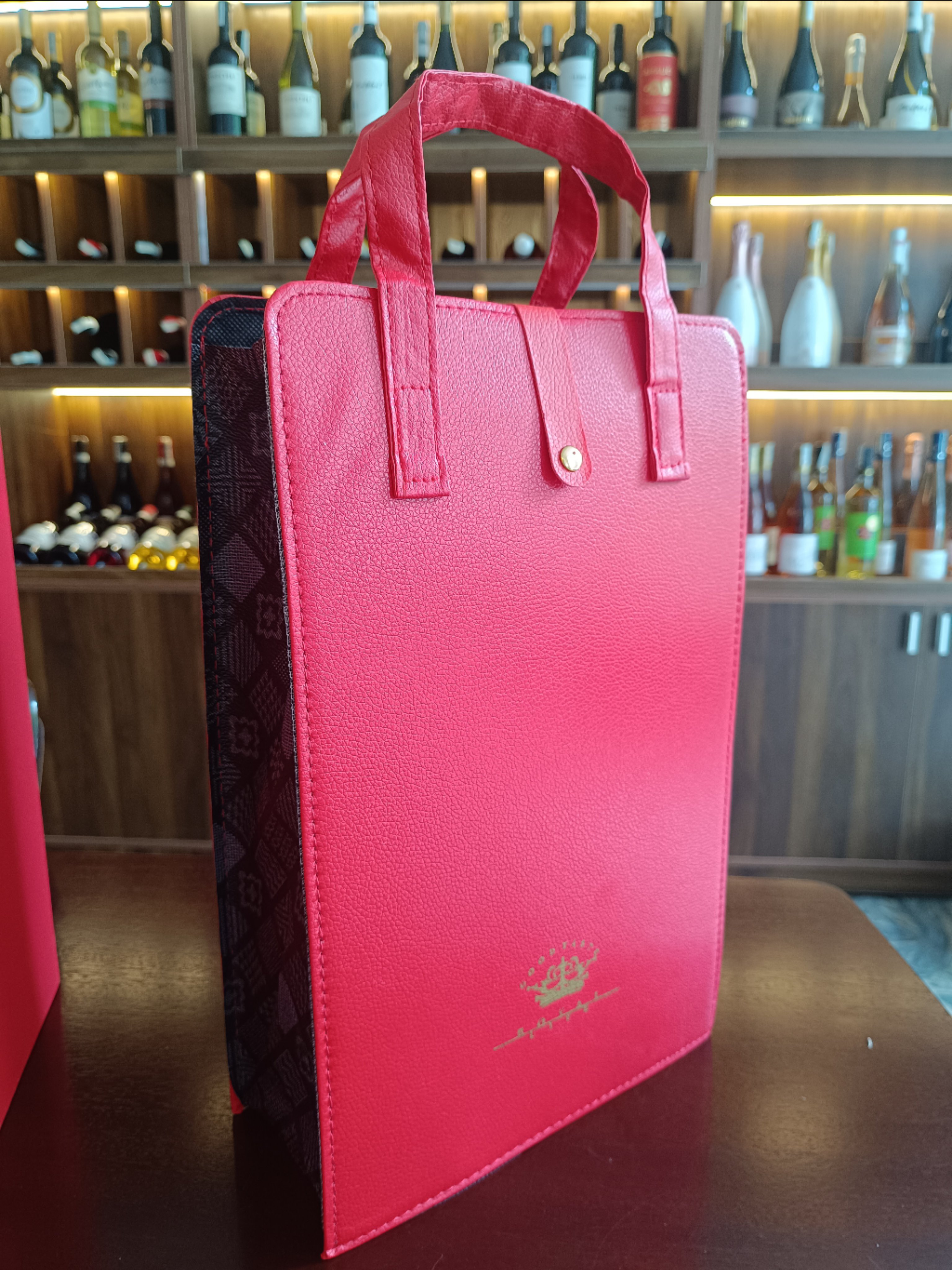 Túi đựng rượu đôi mẫu 01