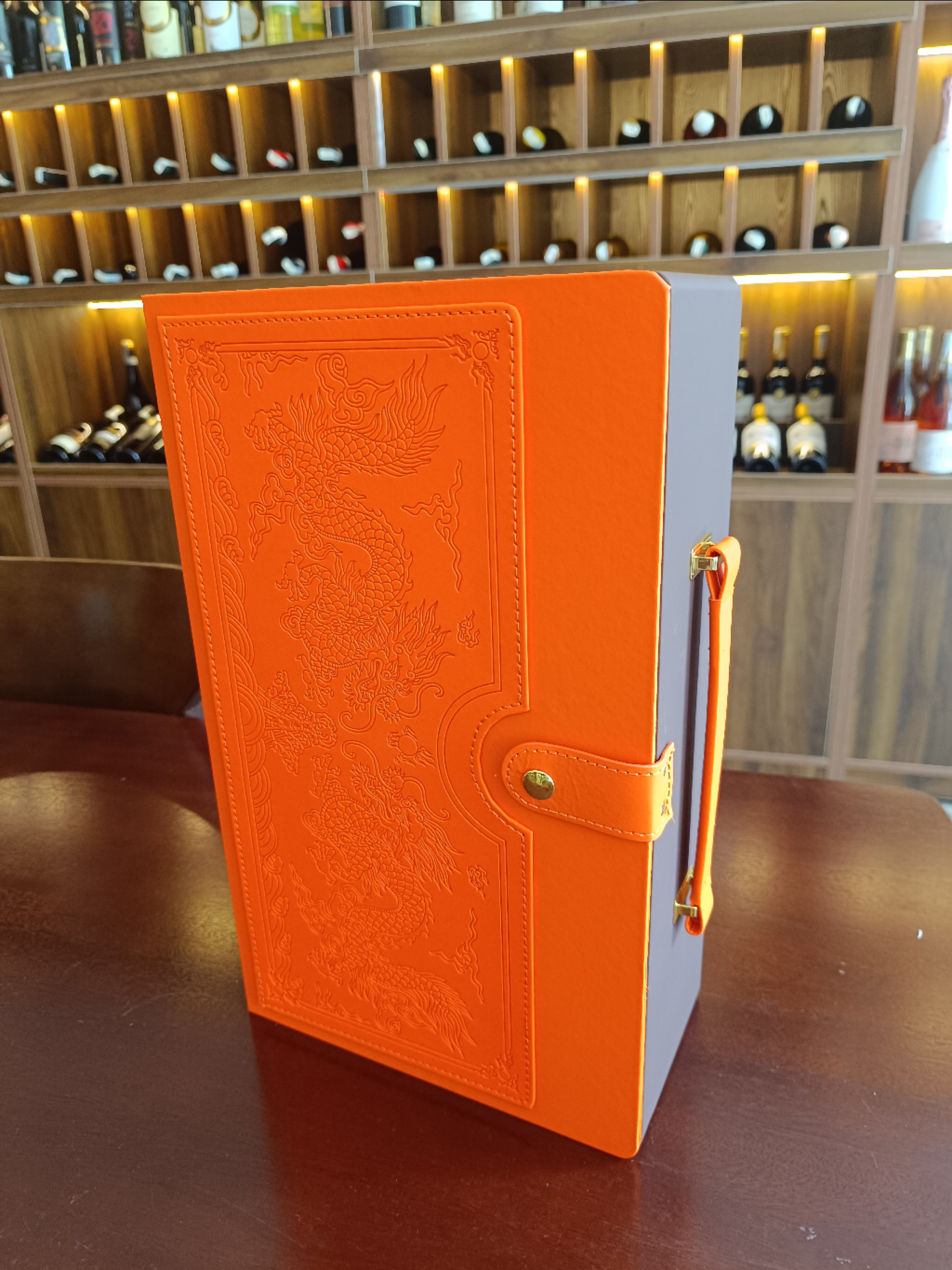 Hộp đựng rượu đôi mẫu 11