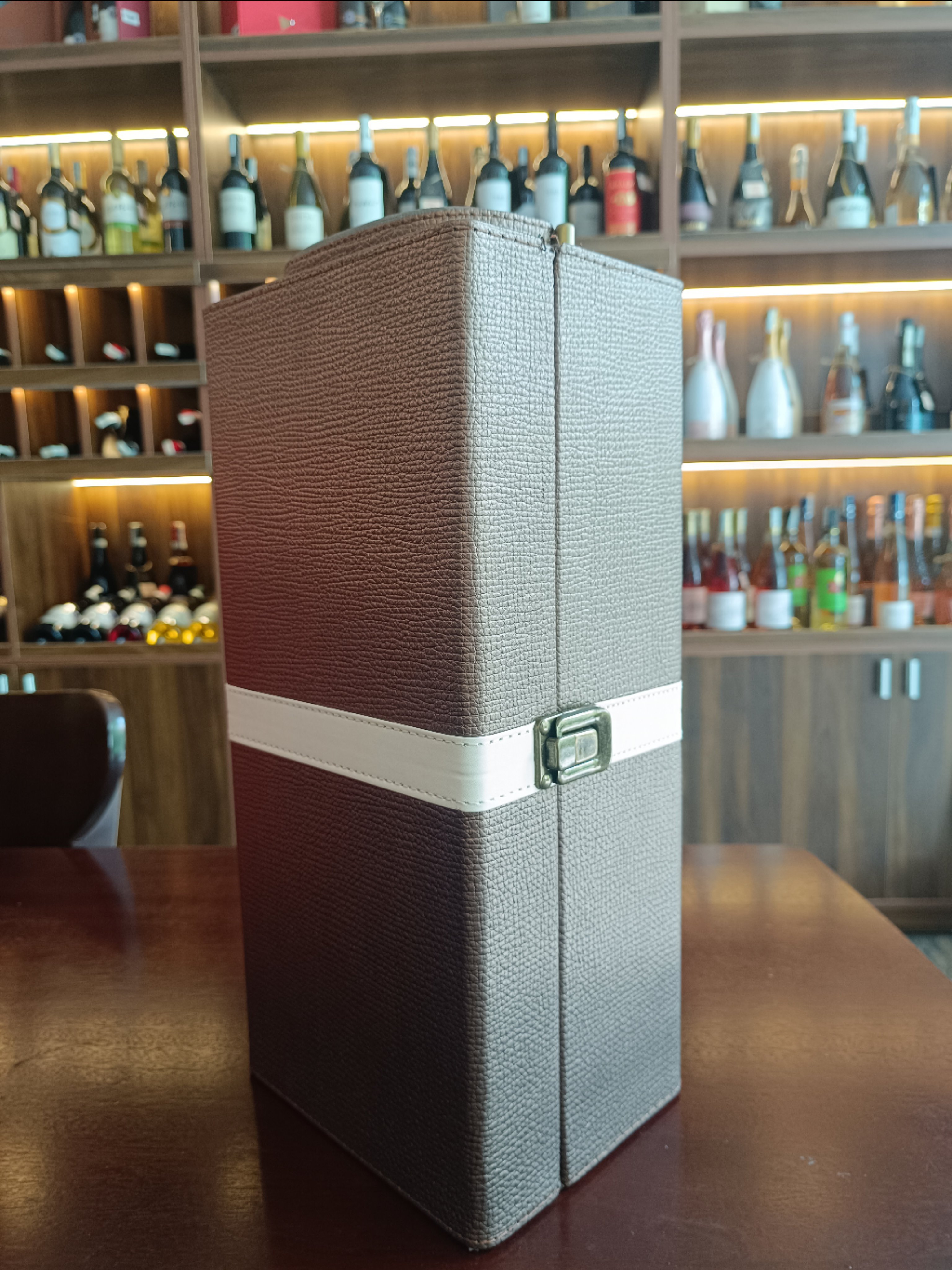 Hộp đựng rượu đơn mẫu 04