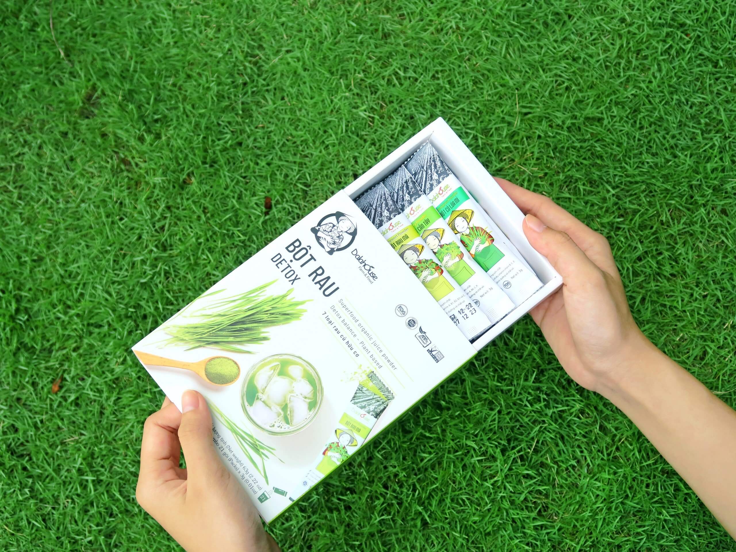 Bột Rau Củ Detox 7 Vị 21 Gói Dalahouse