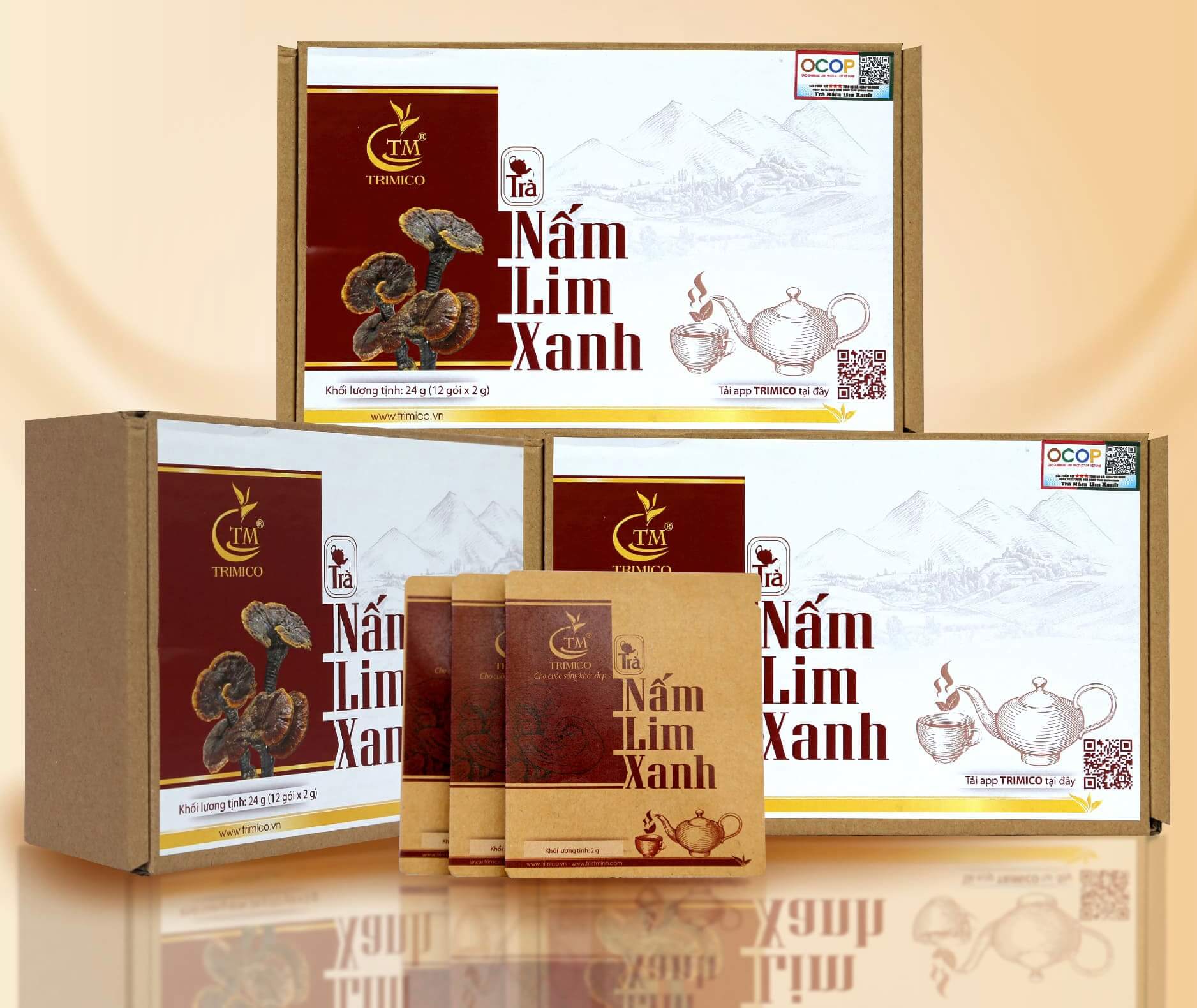Trà Nấm Lim Xanh Túi Lọc Trimico
