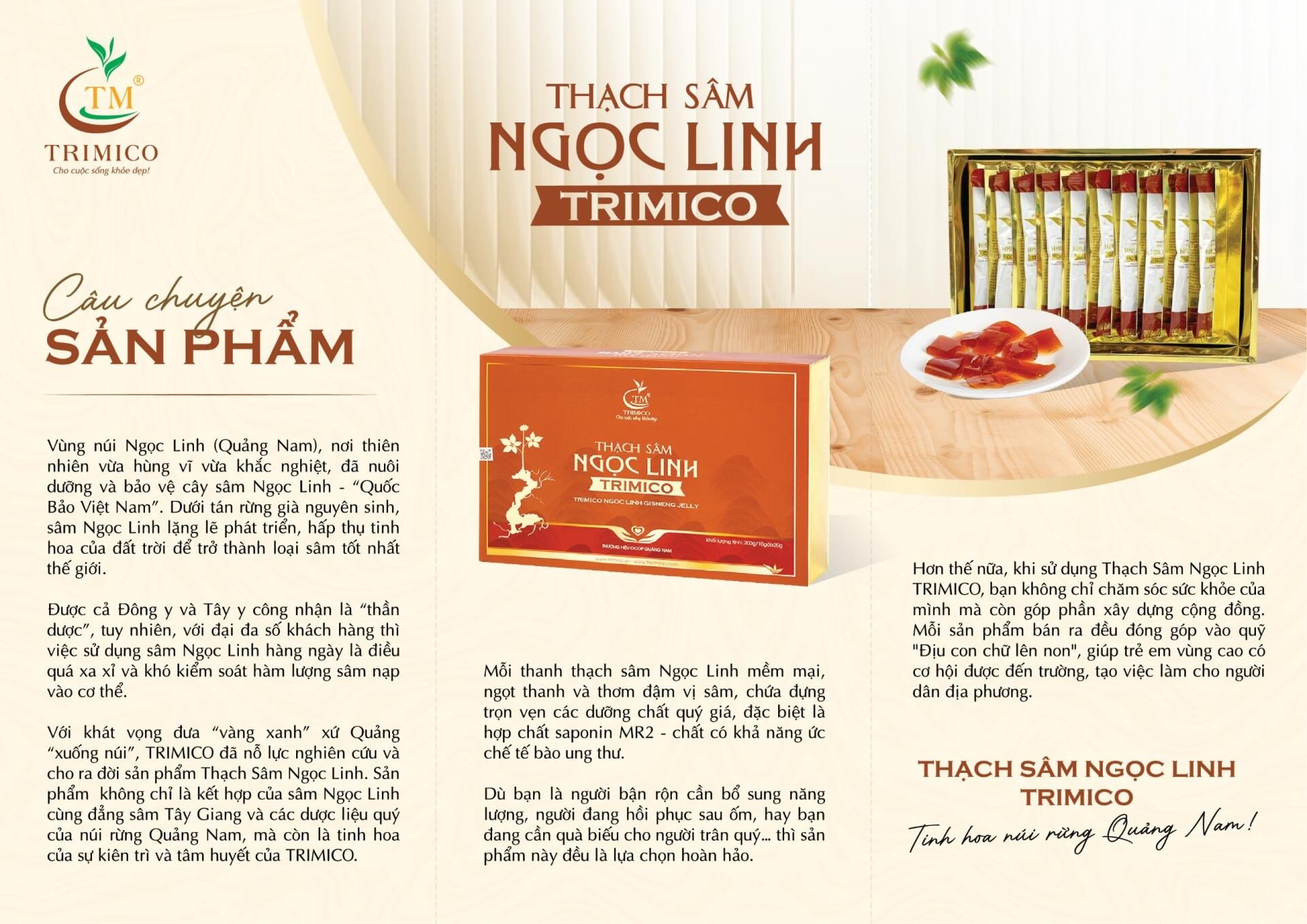 Thạch Sâm Ngọc Linh Nguyên Chất Trimico