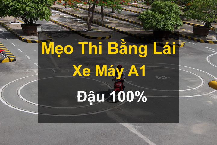 Mẹo học và làm bài thi bằng lái xe máy A1 tốt nhất | Trung tâm đào tạo Tiên Phong