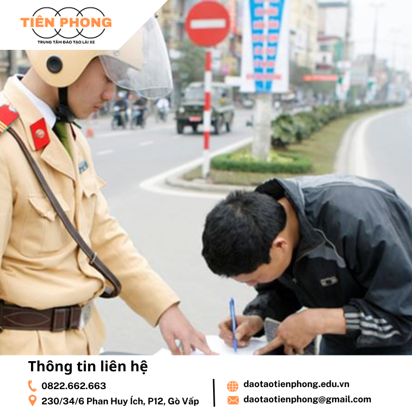 Đề xuất mức phạt không có giấy phép lái xe từ 01/01/2025 | Trung Tâm Đào Tạo Tiên Phong