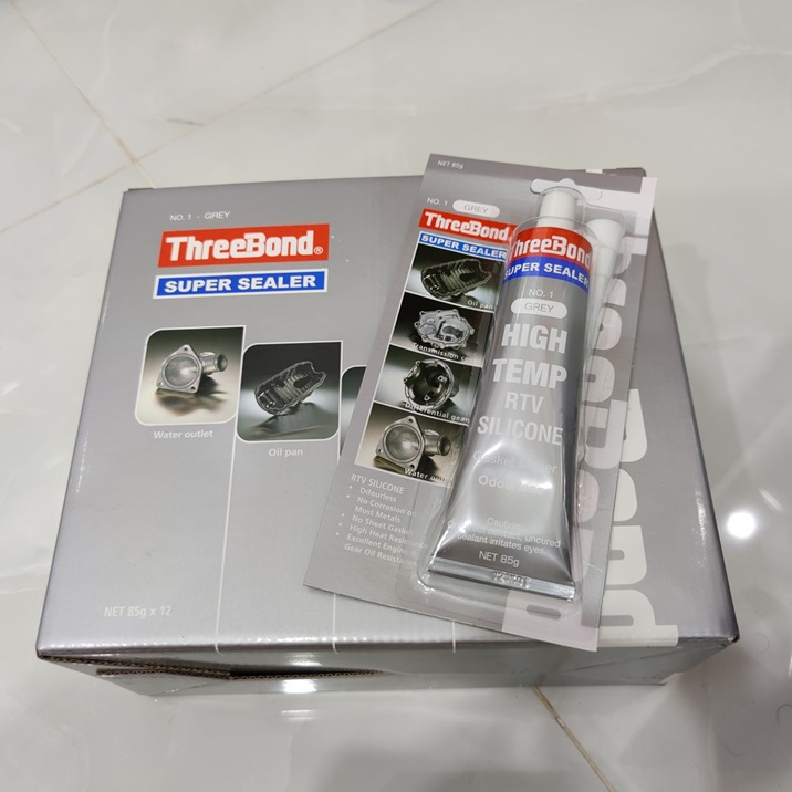Keo dán Threebond No 1 High Temp Grey RTV Silicone 85g