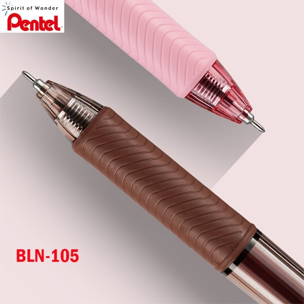Bút gel Pentel energel size ngòi 0.5mm/ 0.7mm, bút viết calligraphy 12 màu mực