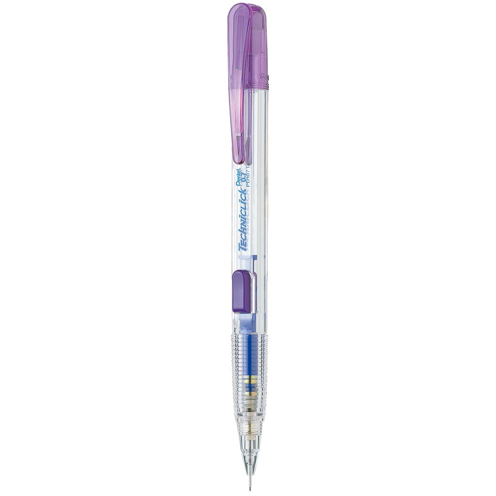 Bút chì kim Pentel TECHNICLICK, viết chì bấm giữa thân ngòi 0.5mm/ 0.7mm các màu vỏ