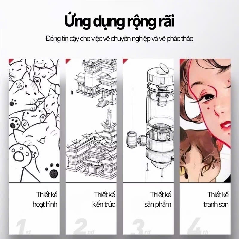 Bút line SAKURA Pigma MICRON, bút đi nét chuyên dụng cho vẽ mỹ thuật mực đen các size ngòi- CHÍNH HÃNG
