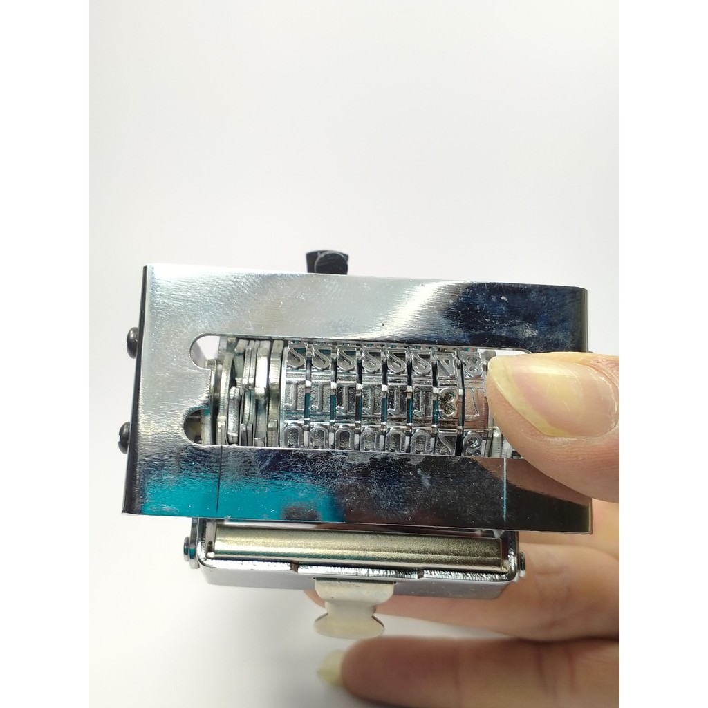Máy đóng số nhảy/ Máy đóng nhảy số tự động 6/ 7/ 8 số Stacom C606/ C607/ C608