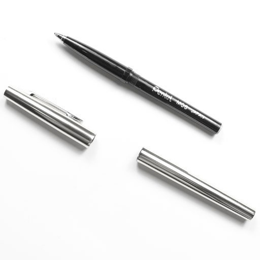 Ruột bút, ngòi thay thế MG8 cho bút Pentel RS3 nét 0.8mm màu mực xanh/ đen- Chính hãng