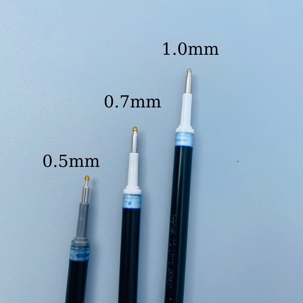 Ruột Bút Pentel Energel Nét 0.5/ 0.7/ 1.0mm Các màu Xanh/ Đỏ/ Đen- Chính Hãng