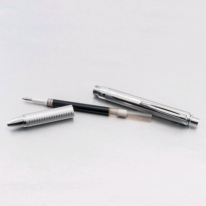 Bút ký tên cao cấp thân kim loại Pentel BL407 dạng bấm size ngòi 0.7mm