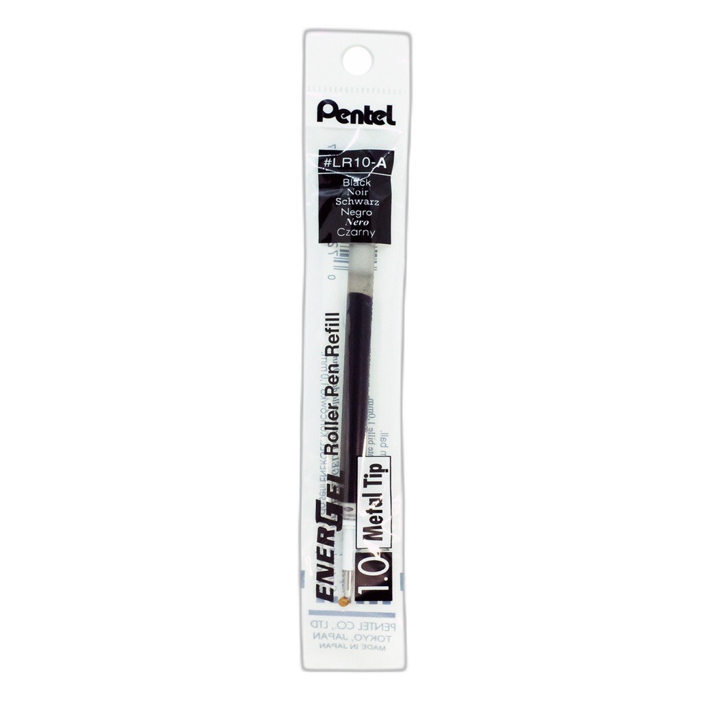 Ruột Bút Pentel Energel Nét 0.5/ 0.7/ 1.0mm Các màu Xanh/ Đỏ/ Đen- Chính Hãng