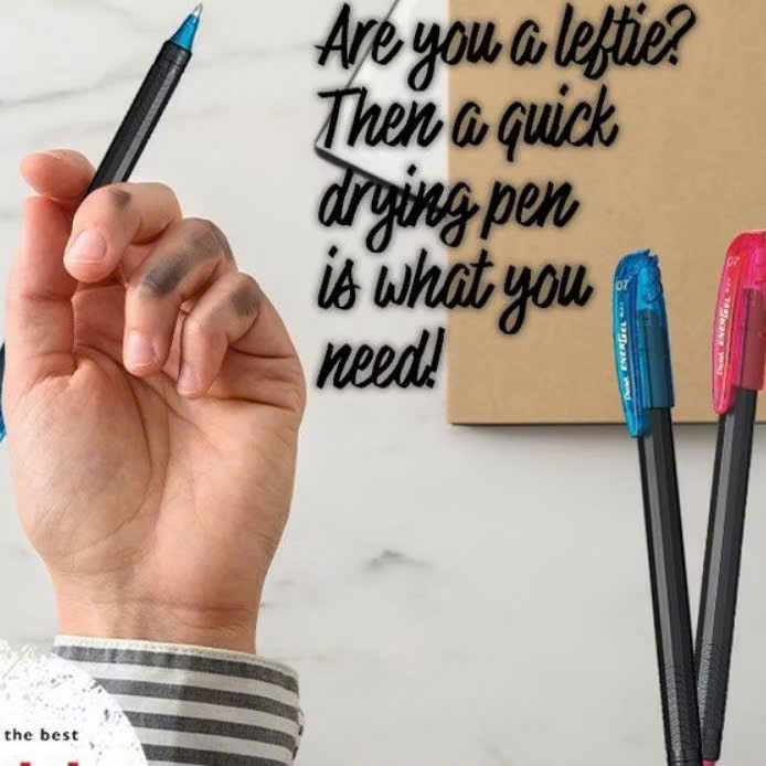 Bút gel Pentel energel ngòi METAL TIP 0.7mm, bút bi mực nước các màu BL417