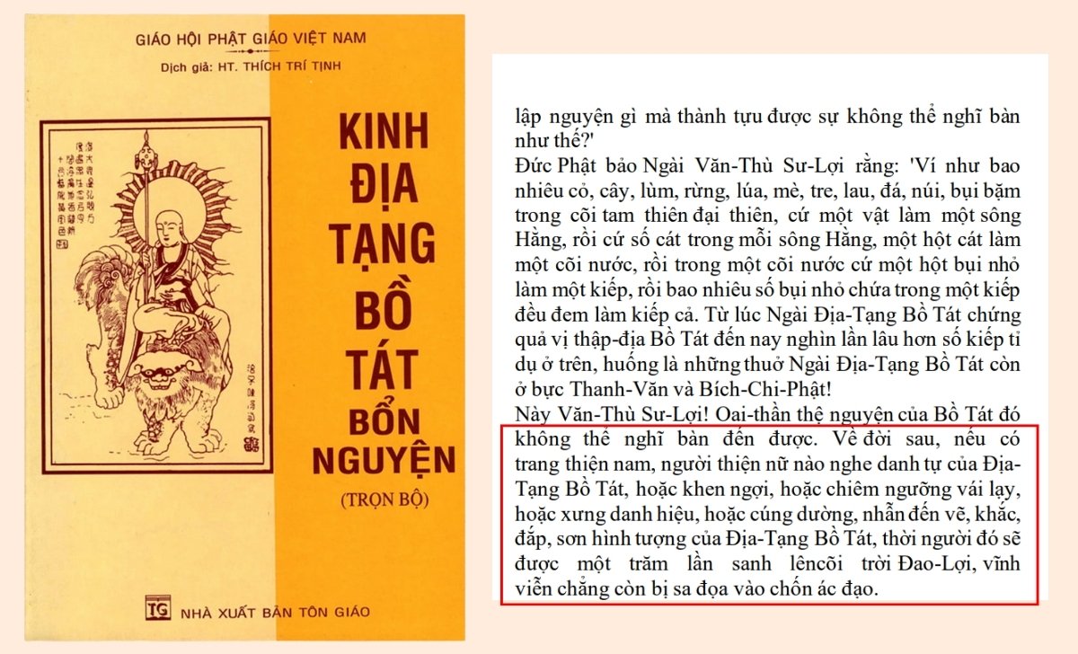 kinh Địa Tạng Bồ Tát bổn nguyện