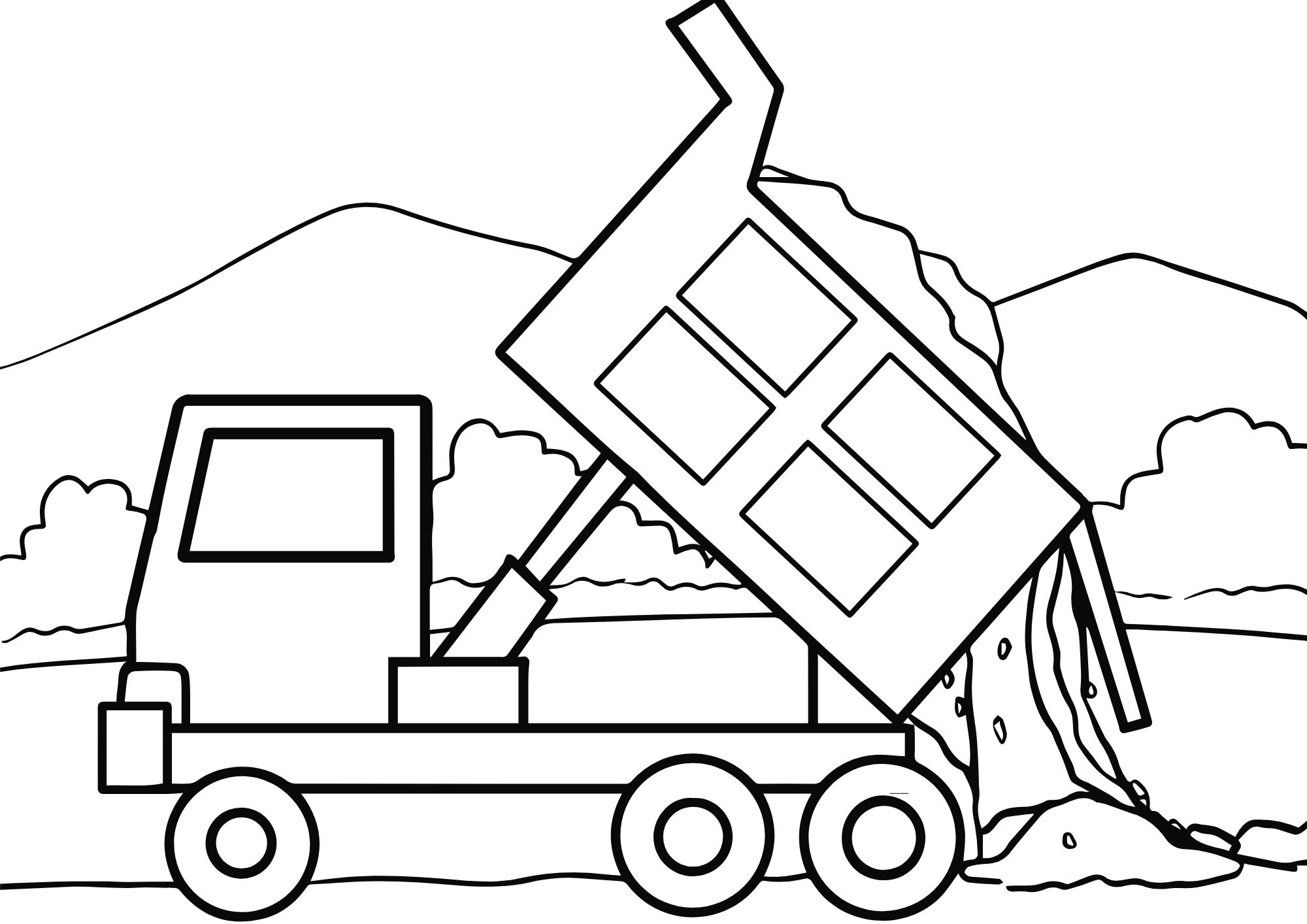 Tranh Tô Màu An Toàn Phương Tiện Giao Thông Cho Bé 3-5 Tuổi ảnh 30
