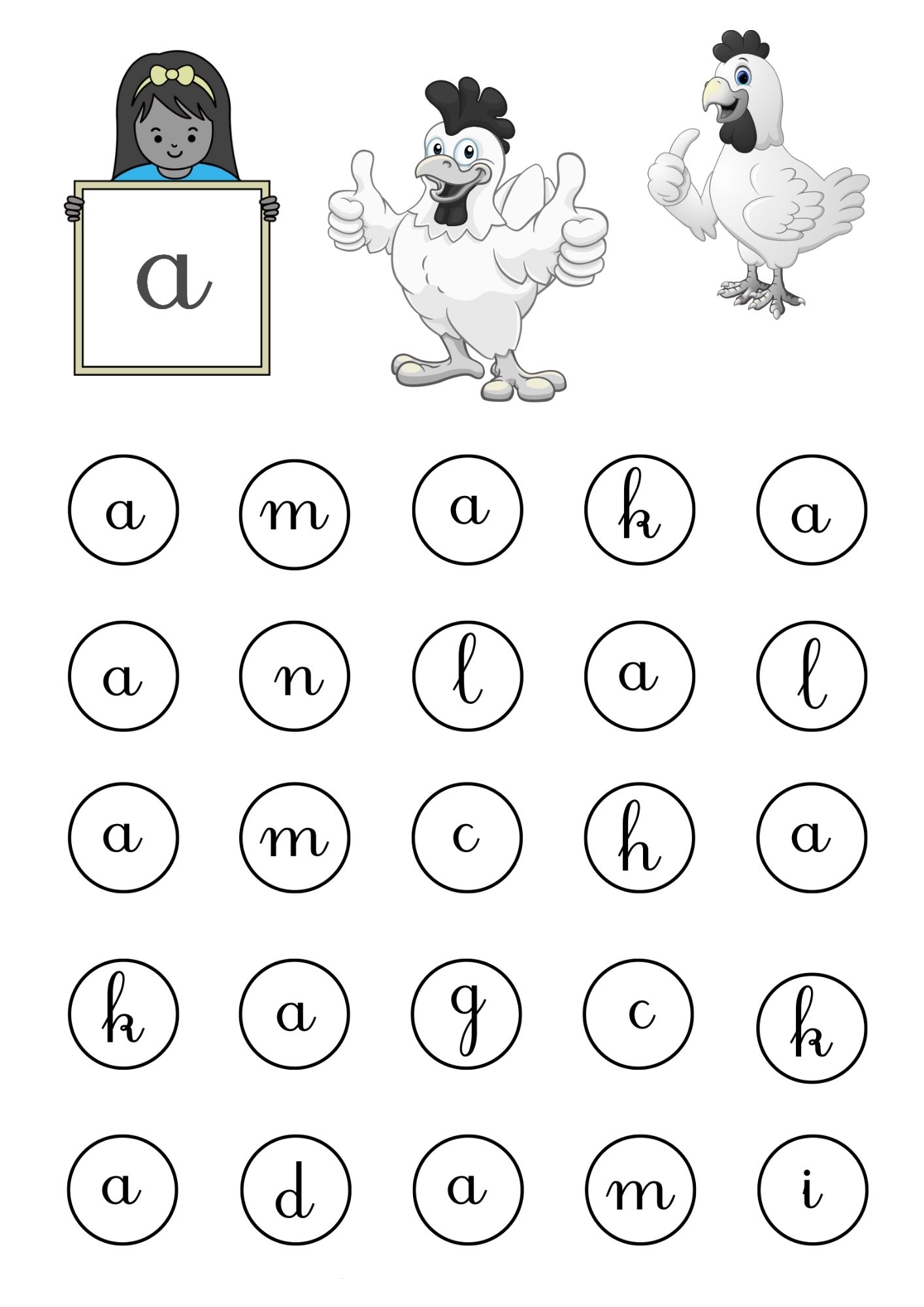 Tranh Tô Màu Chữ Cái Cho Bé 6-8 Tuổi ảnh 4