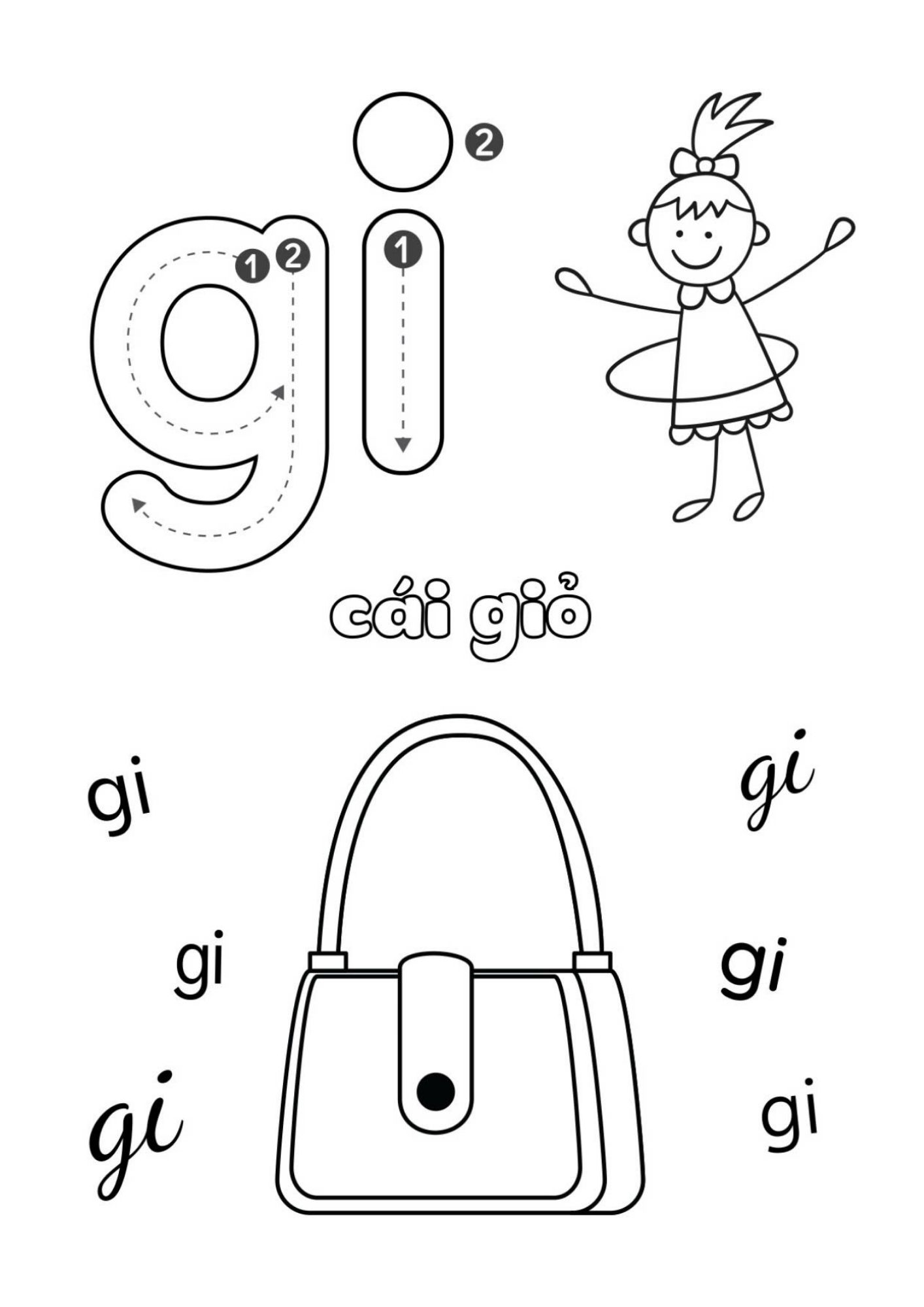 Tranh Tô Màu Chữ Cái Cho Bé 6-8 Tuổi ảnh 6