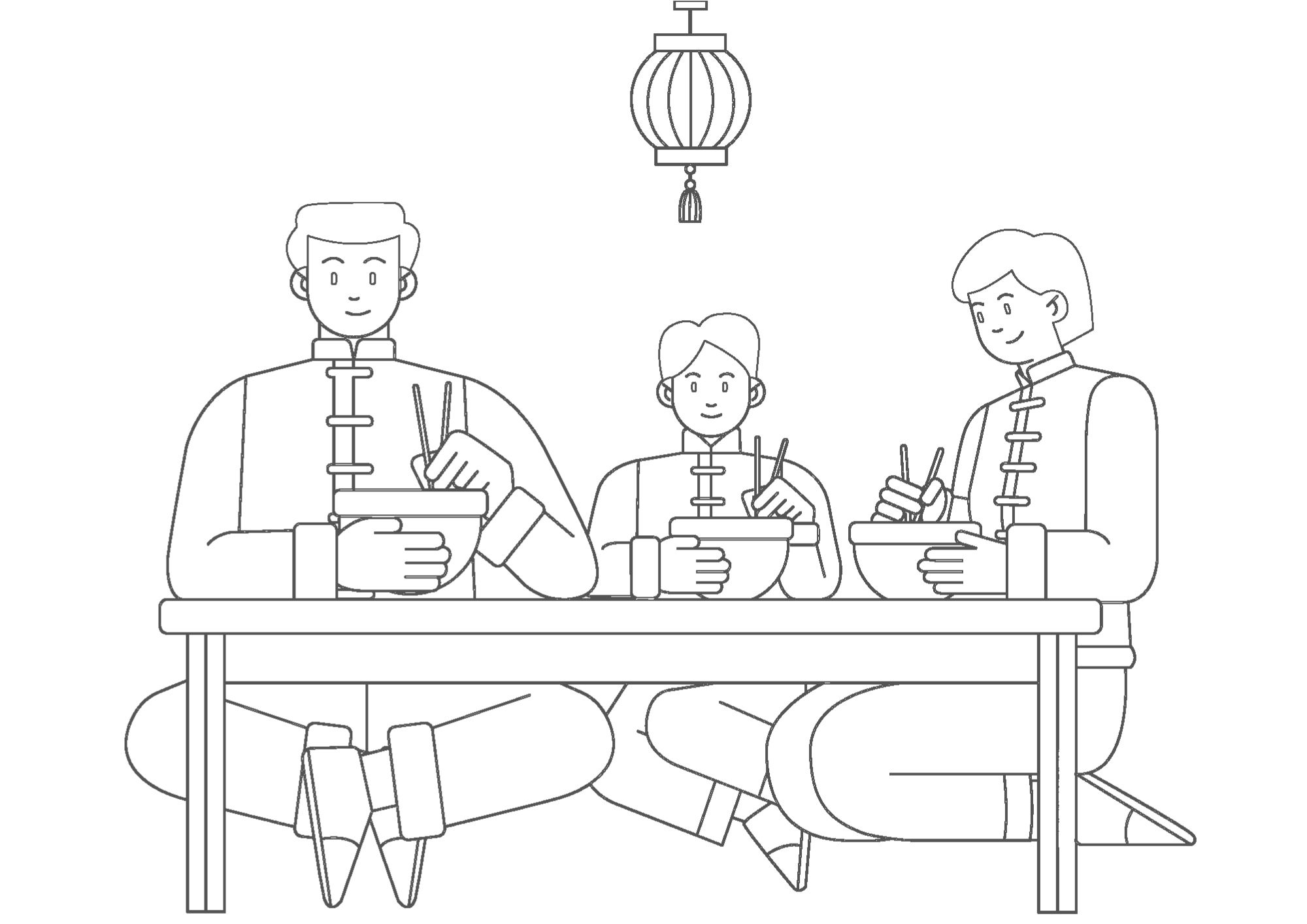 Tranh Tô Màu Gia Đình Cho Bé 6-8 Tuổi ảnh 45