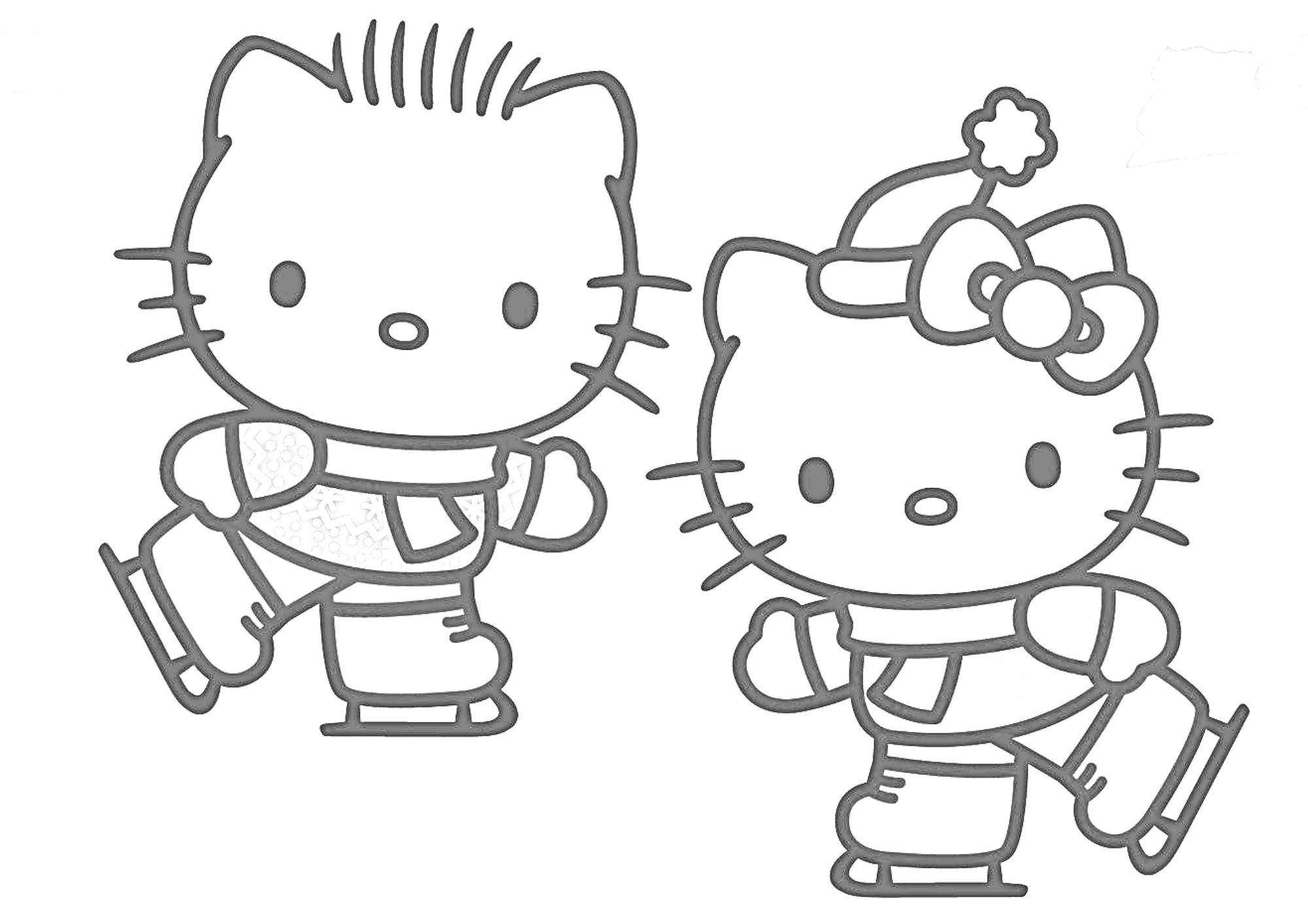 tranh tô màu hello kitty cho bé 3-5 tuổi ảnh 7