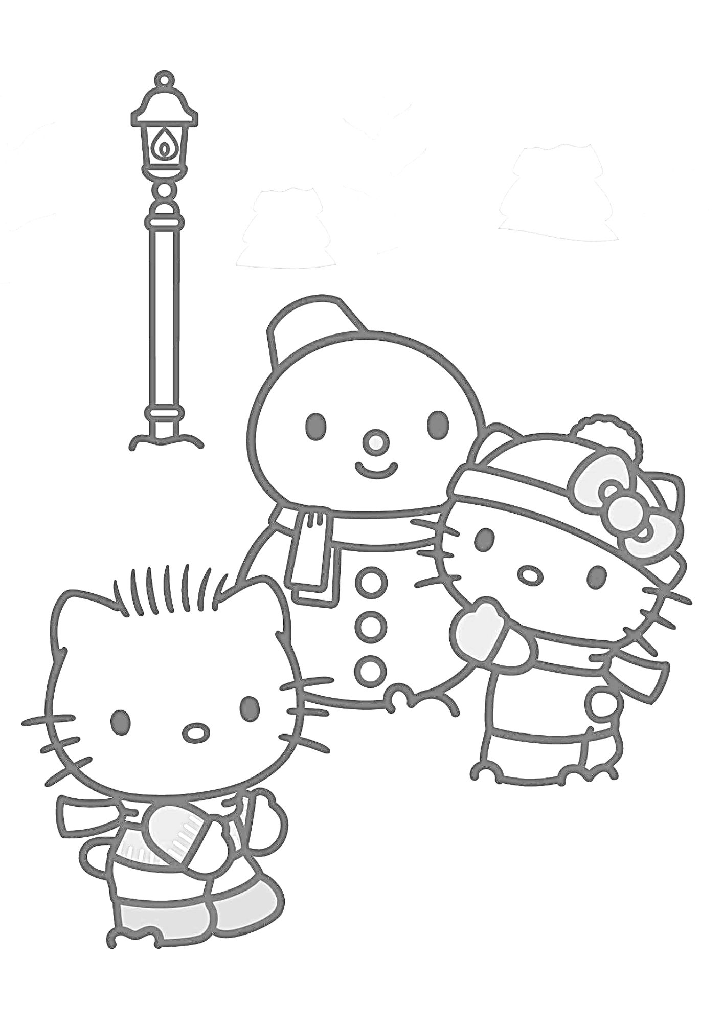tranh tô màu hello kitty cho bé 6-8 tuổi ảnh 9