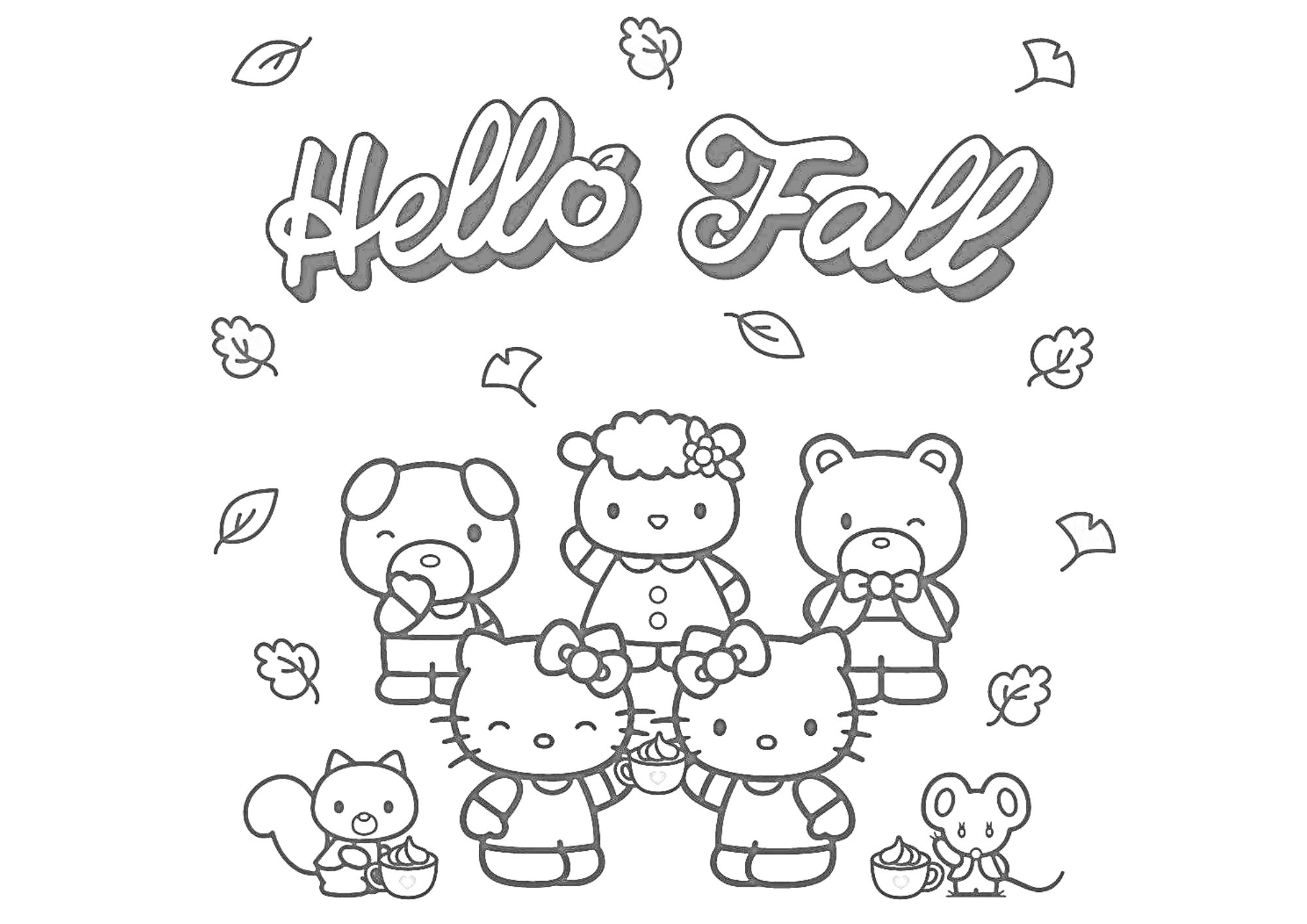tranh tô màu hello kitty cho bé 9-12 tuổi ảnh 24