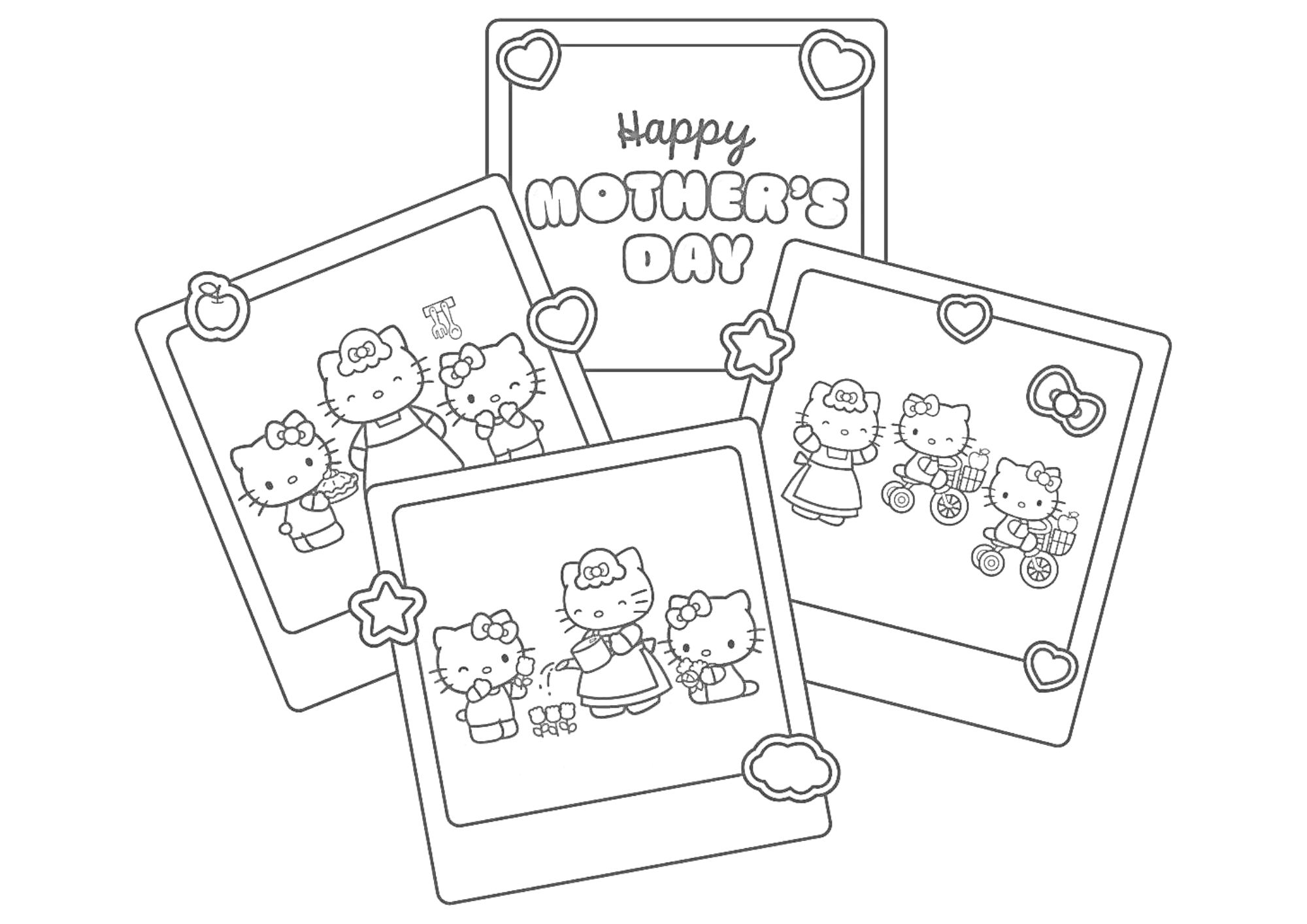 tranh tô màu hello kitty cho bé 9-12 tuổi ảnh 28