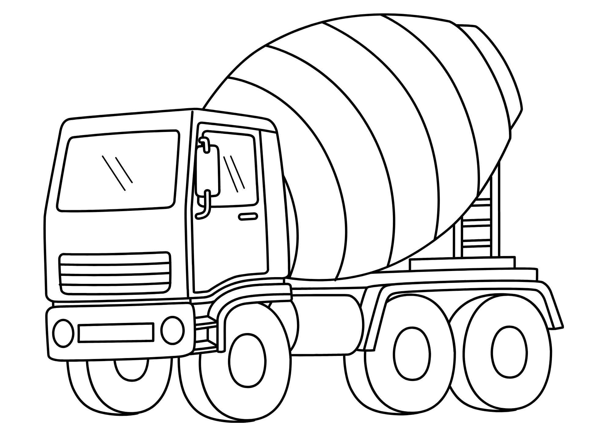 Tranh Tô Màu Ô Tô Cho Bé 6-8 Tuổi ảnh 36
