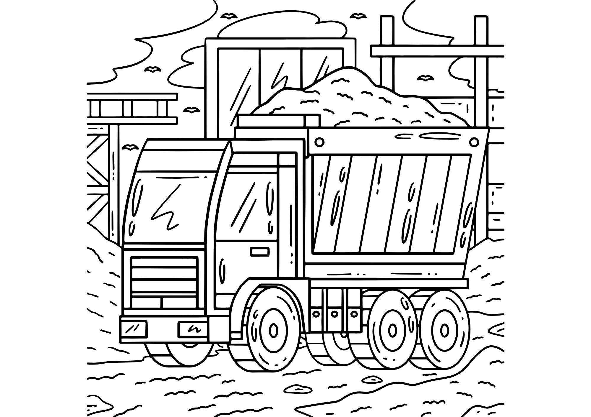Tranh Tô Màu Ô Tô Cho Bé 9-12 Tuổi ảnh 8